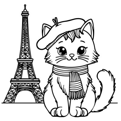 Gato en París