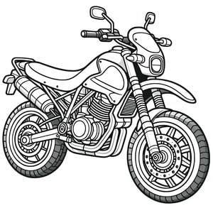 Moto de motocross